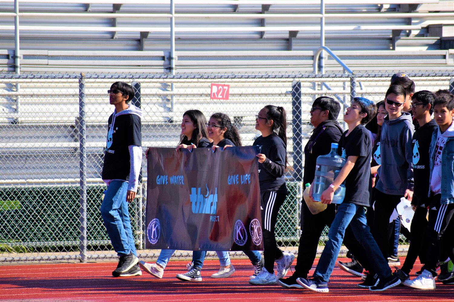 Downey students hope to raise $24,000 at Walk for Water - The Downey Patriot