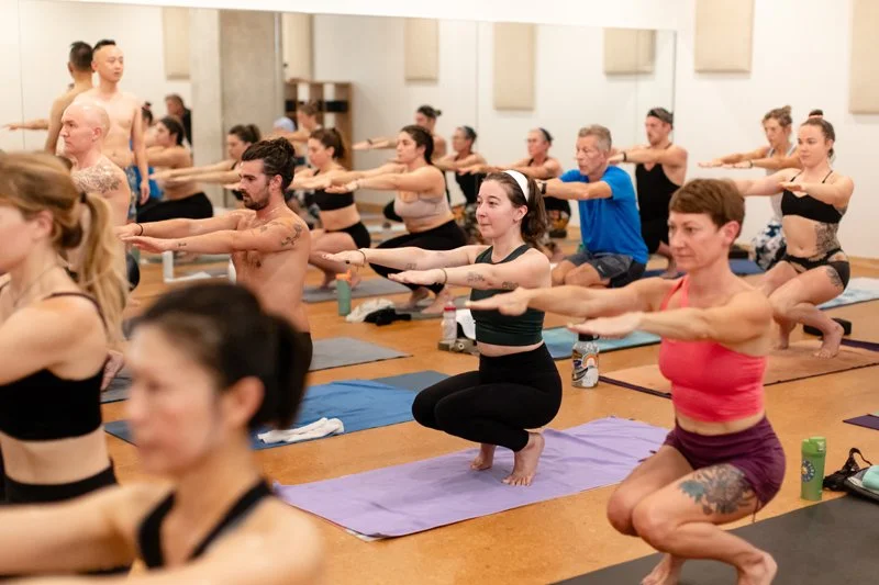 Original Hot yoga class at Inner Fire Yoga