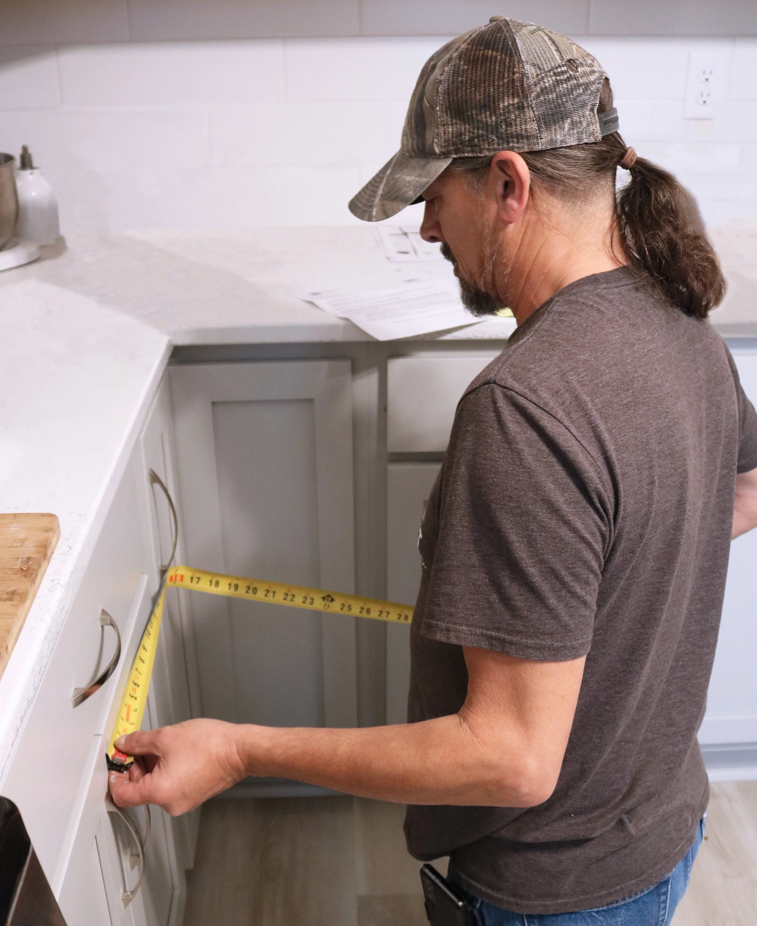 Kitchen remodeling project