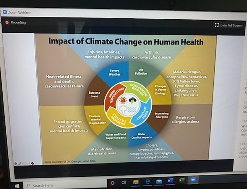 Adverse Human Health Outcomes Linked to Climate Change - ecoRI news