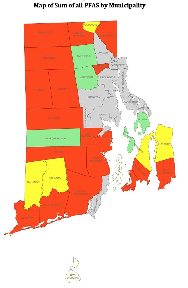 Data Show Widespread Toxic Chemical Contamination Across Rhode Island and Massachusetts — ecoRI News - ecoRI news