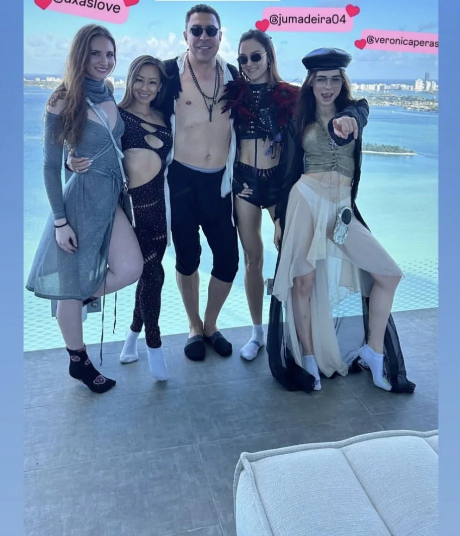Alex Meshechok pictured at a social gathering