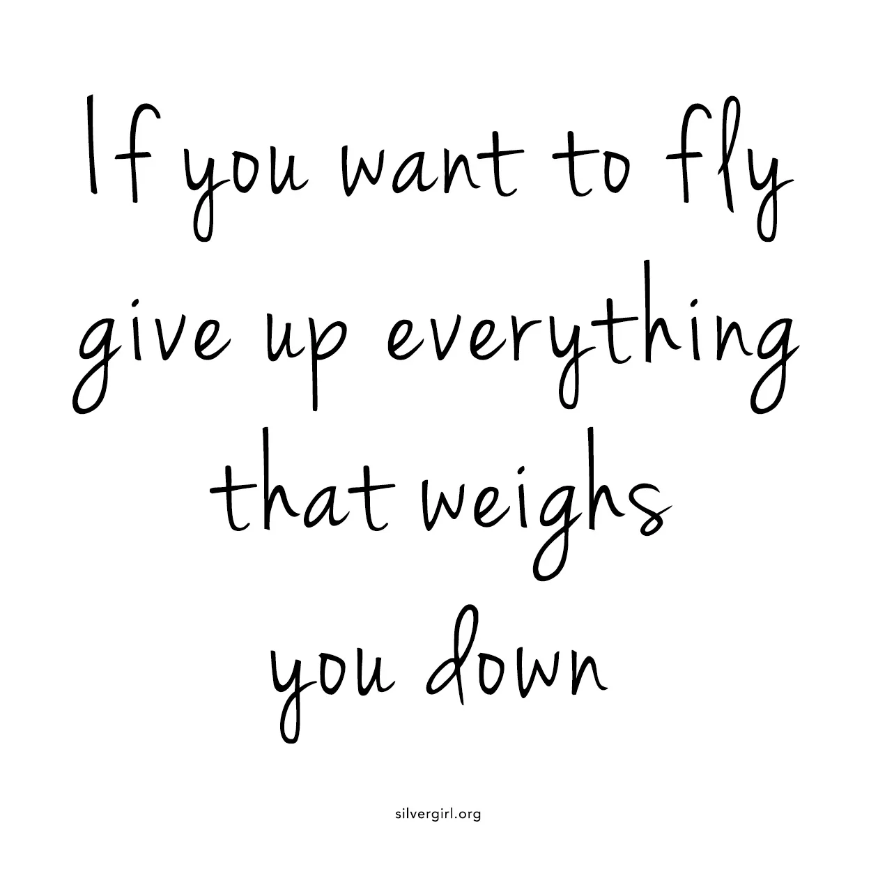 Given to fly. Given to fly
