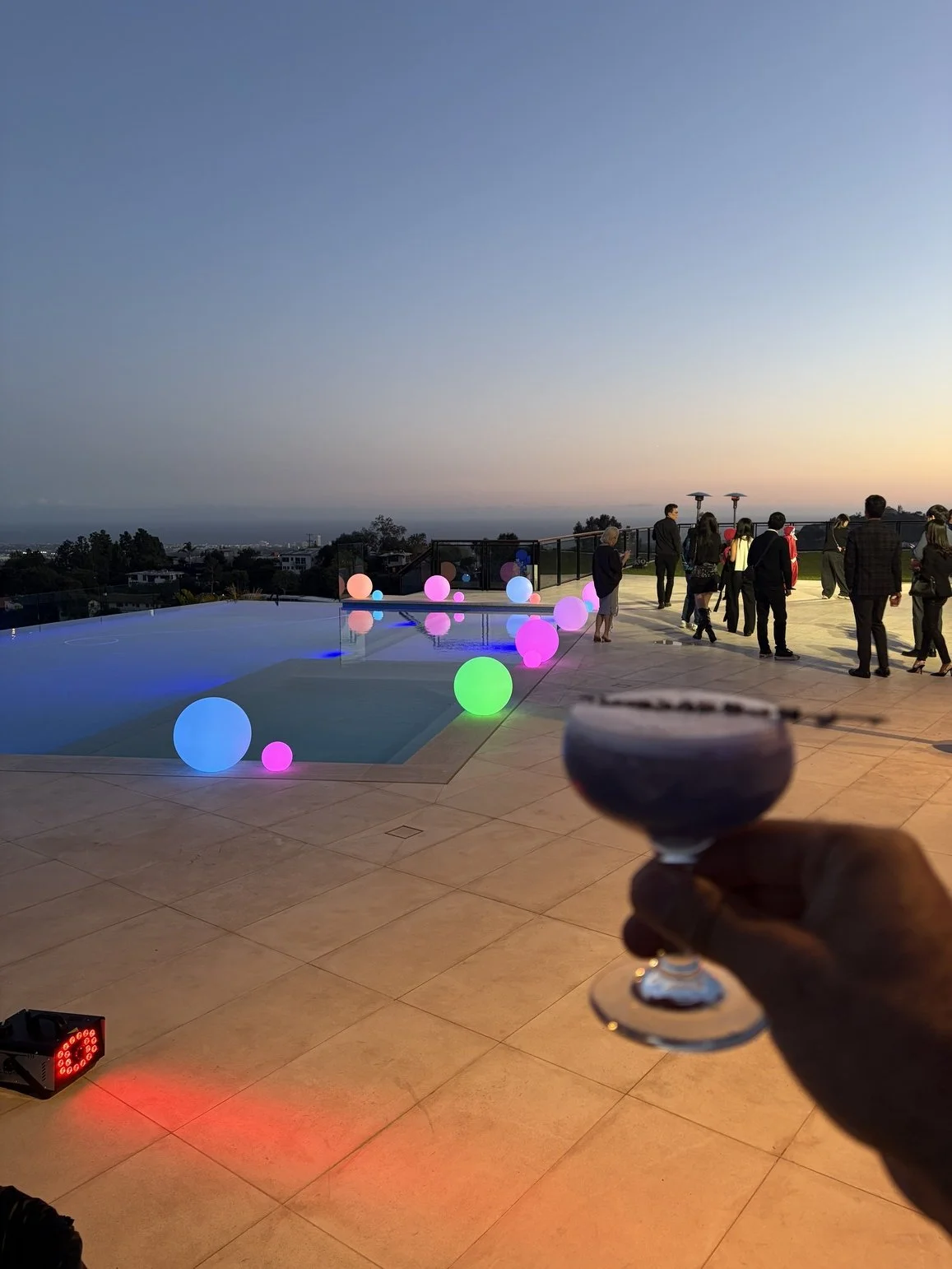 Mixologist at a high end private event in Los Angeles