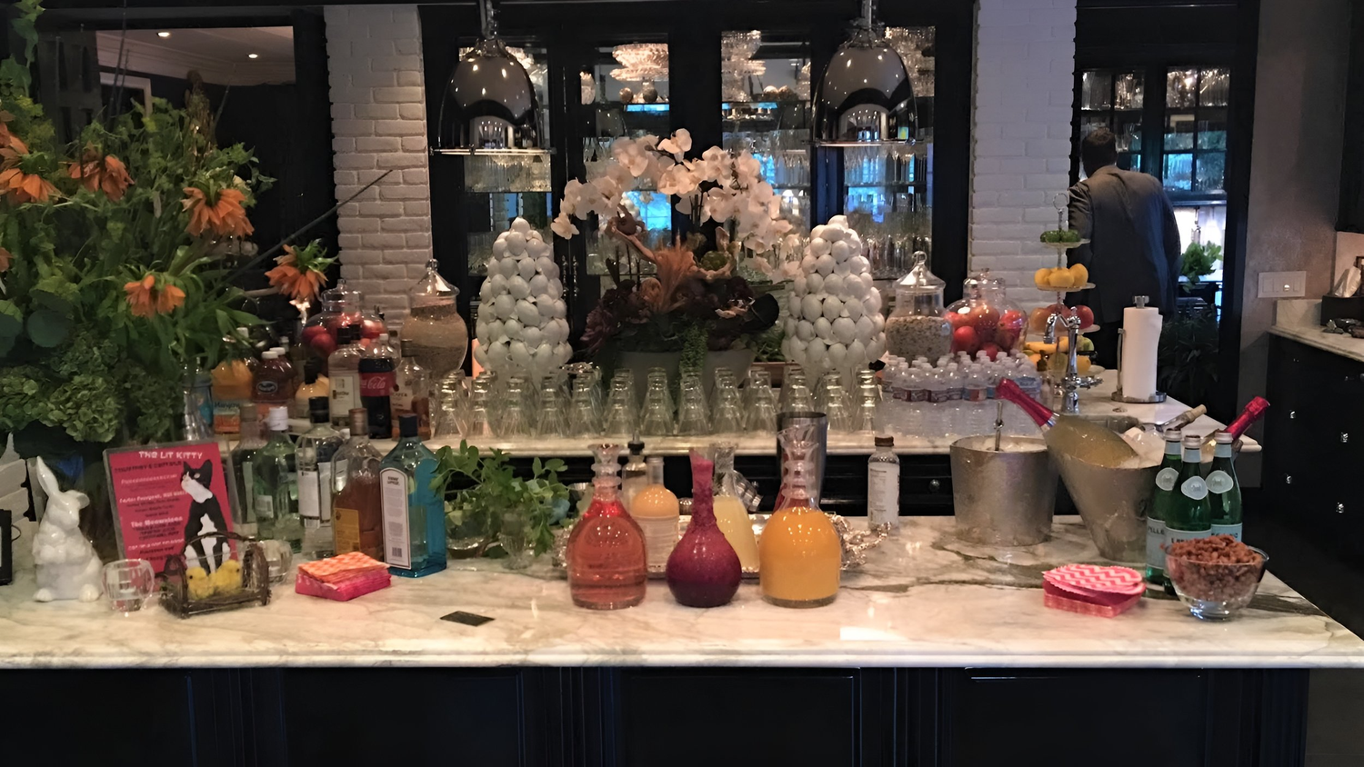 Bar being delivered and packed down for a Los Angeles event