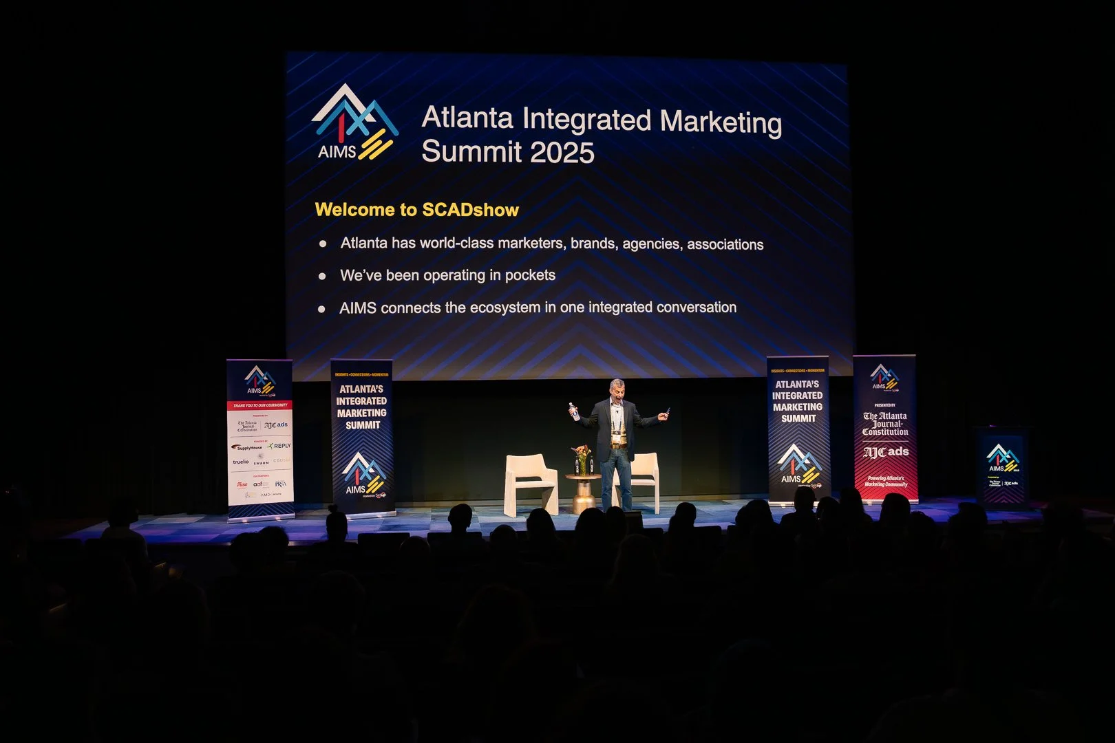 AIMS 2025 main stage session at SCADshow