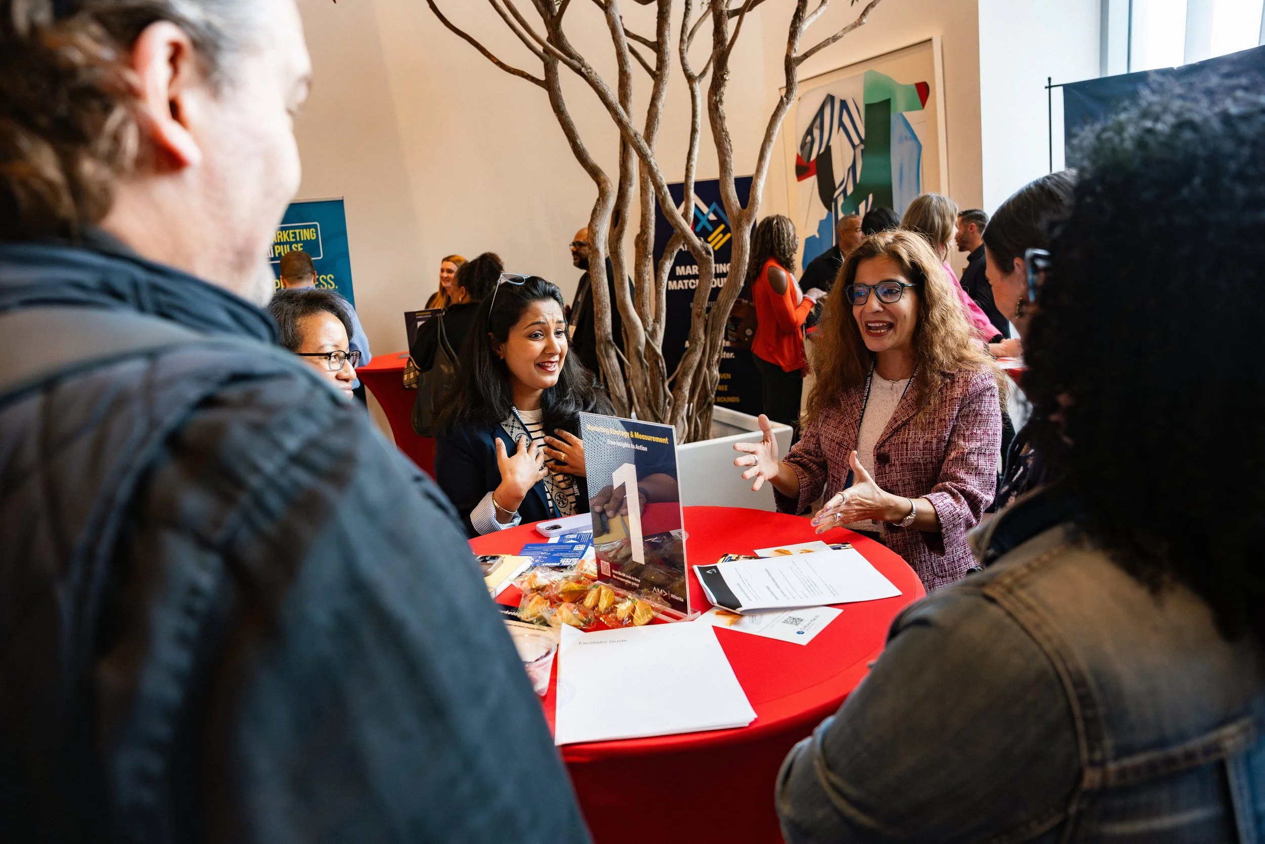 AIMS 2025 Match Lounge conversations