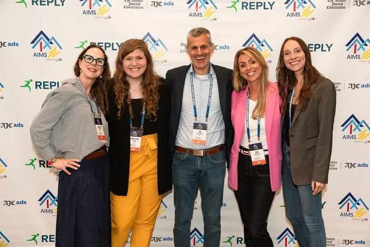 AIMS networking and attendee conversations