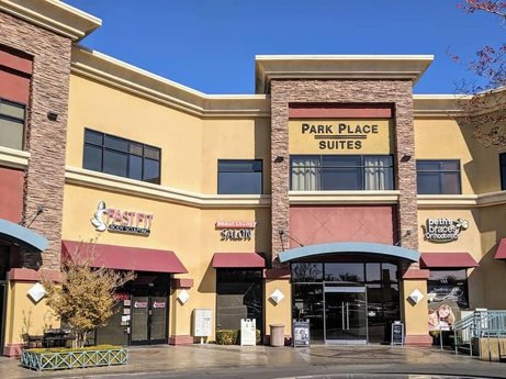 Exterior of Beth’s Braces orthodontist office at Park Place Suites in Paradise NV