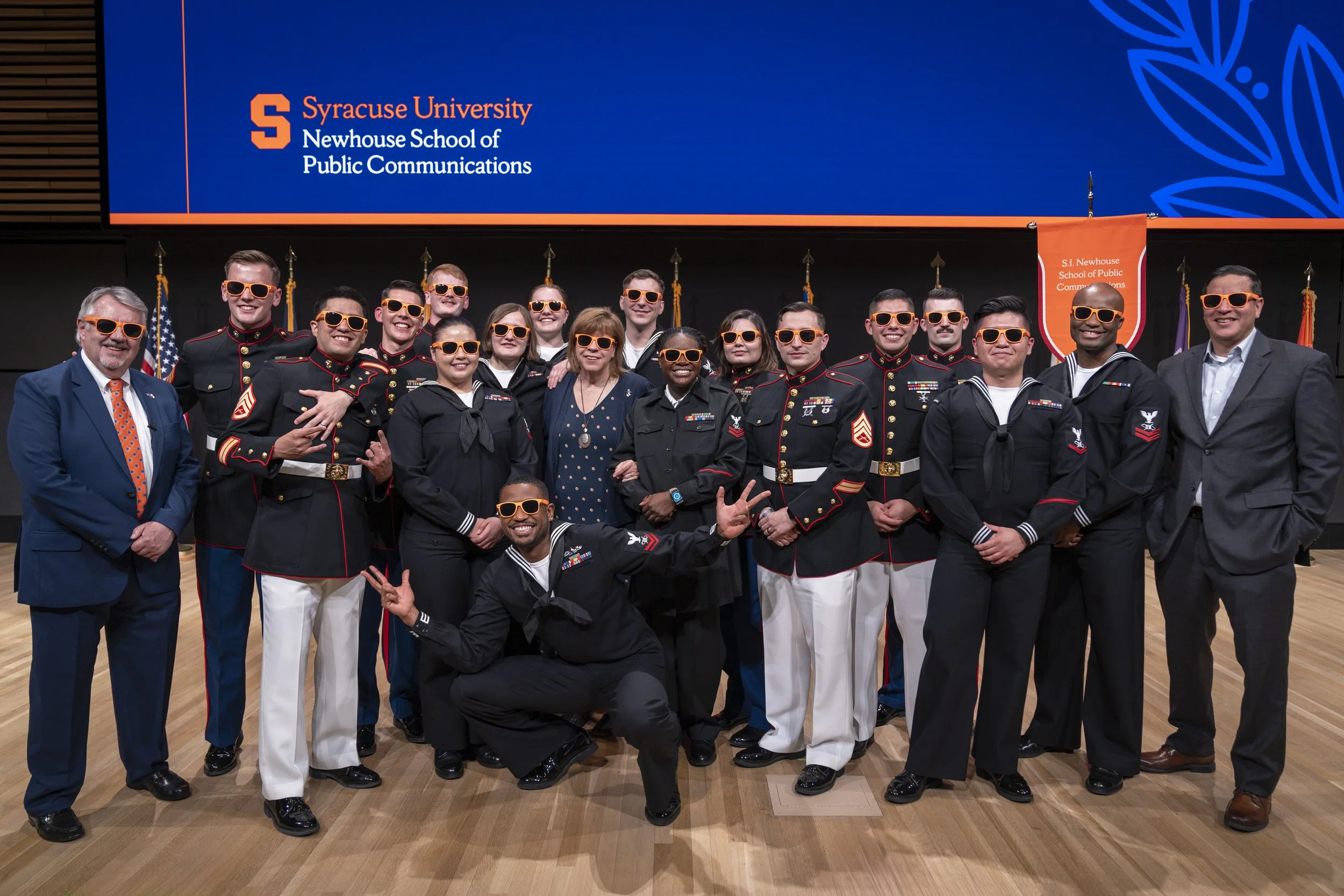 Advanced Military Visual Journalism program graduation