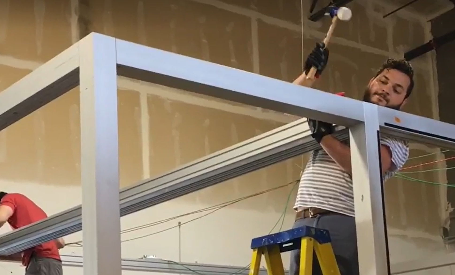 Adam Afzali at work