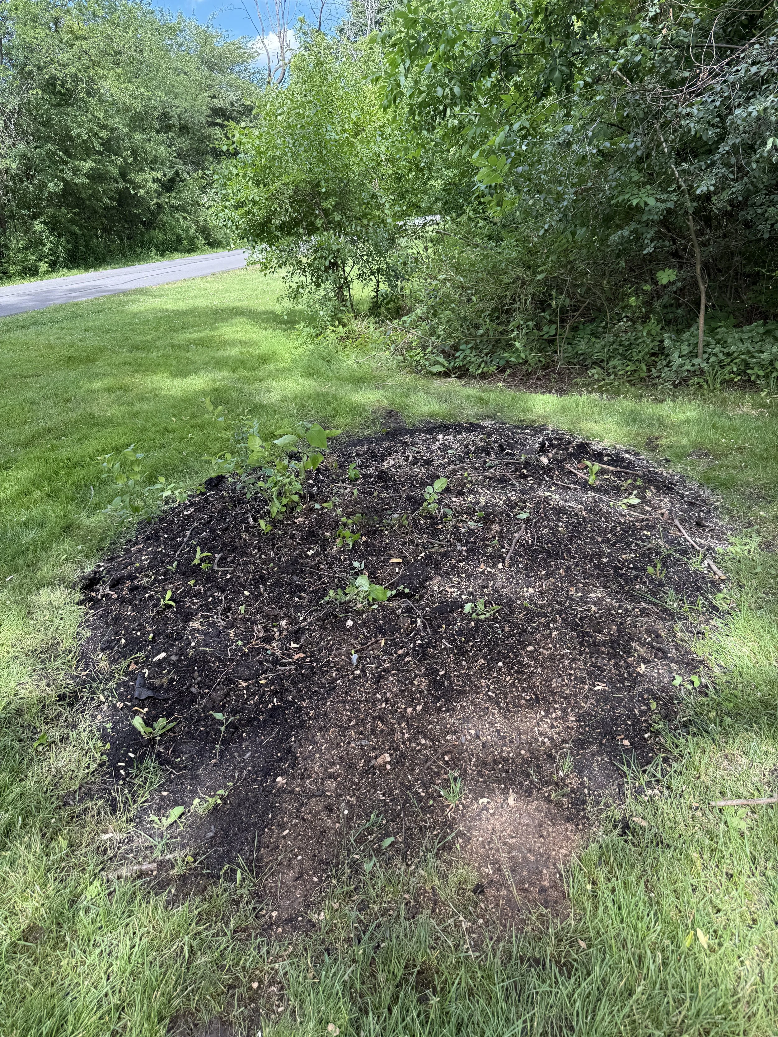 Clean area after grinding