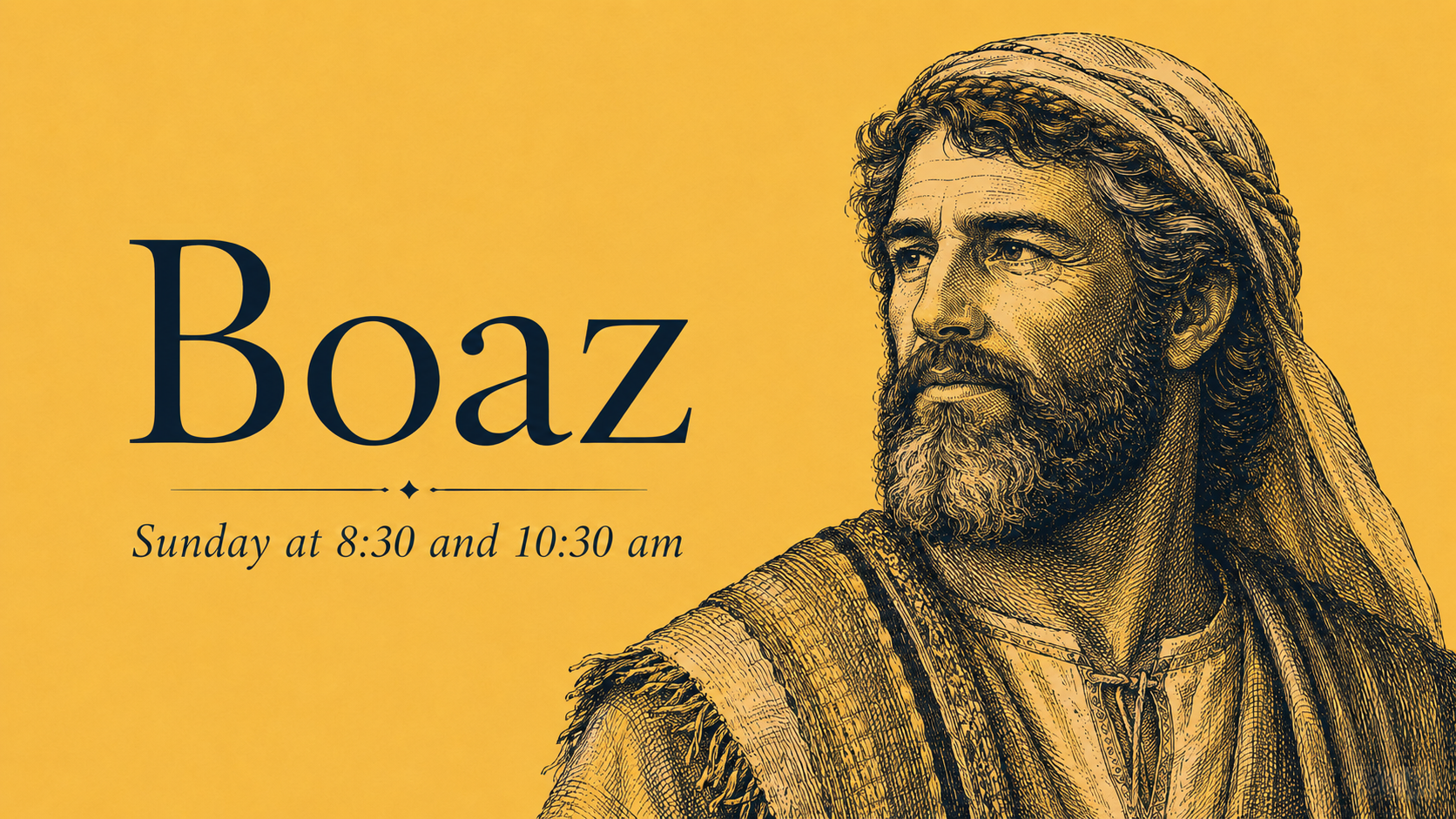 Sermon series banner
