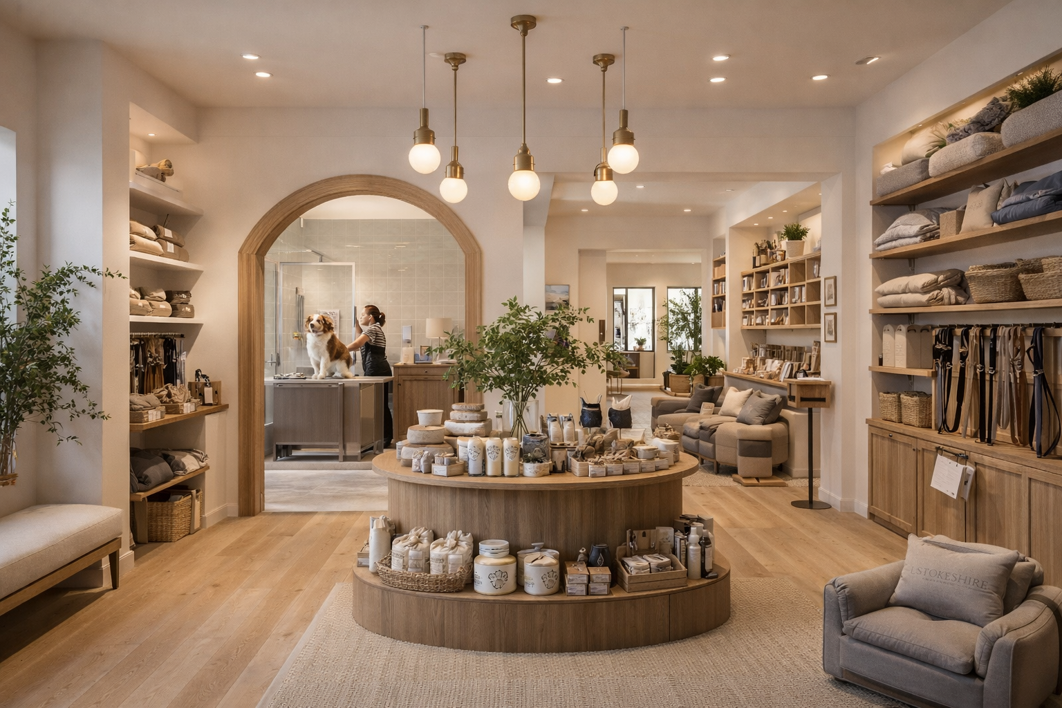 Stokeshire Lifestyle pet boutique with grooming and curated accessories
