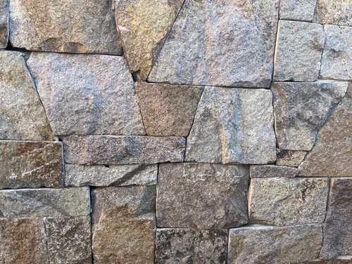 Yountville natural stone, brown, gold, gray