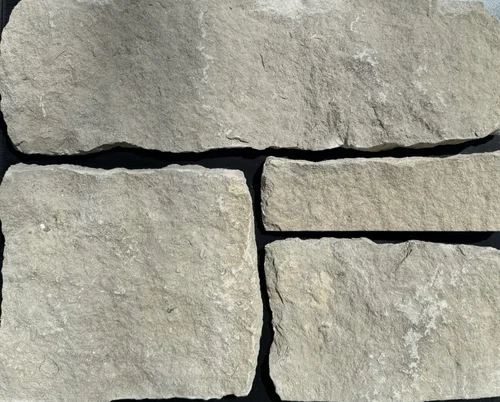 Flint Hills Gray natural stone, gray, cream