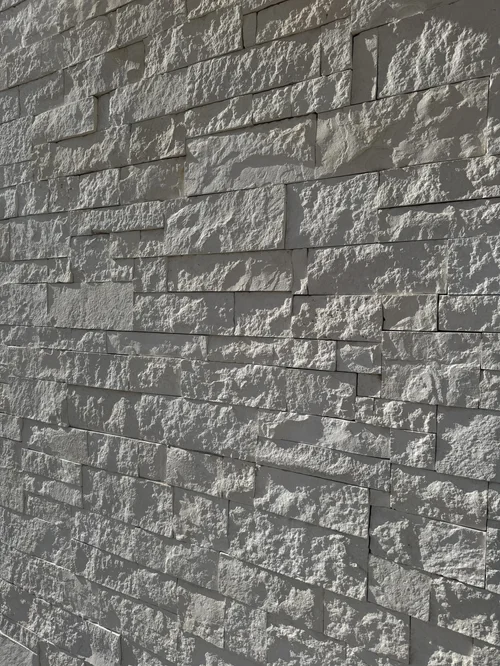White natural stone
