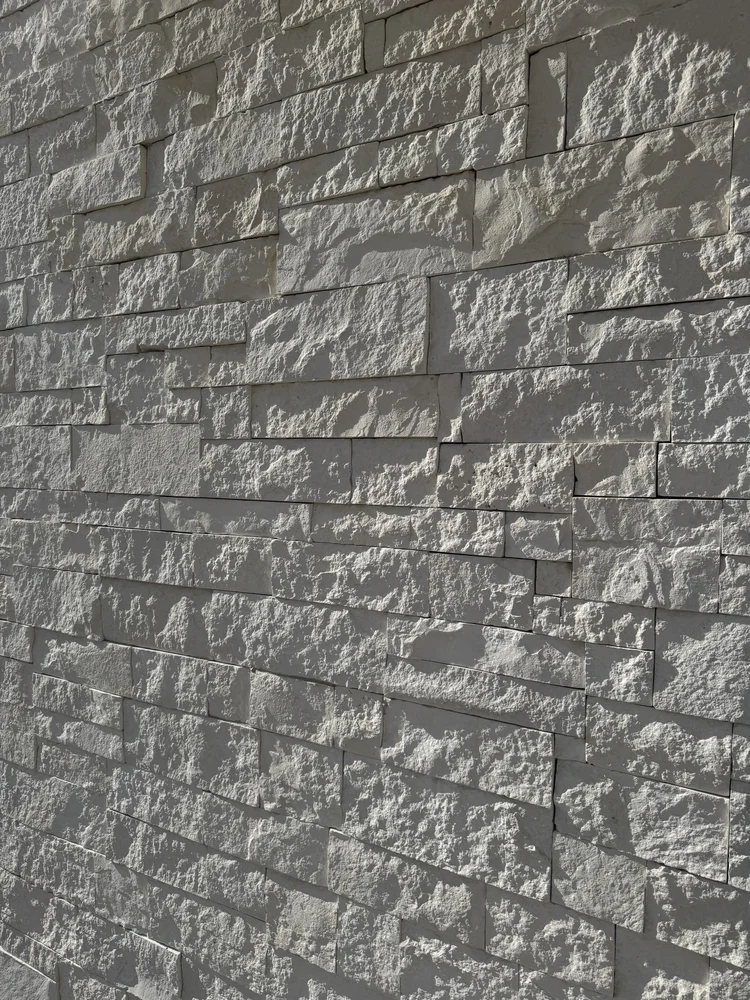 White natural stone