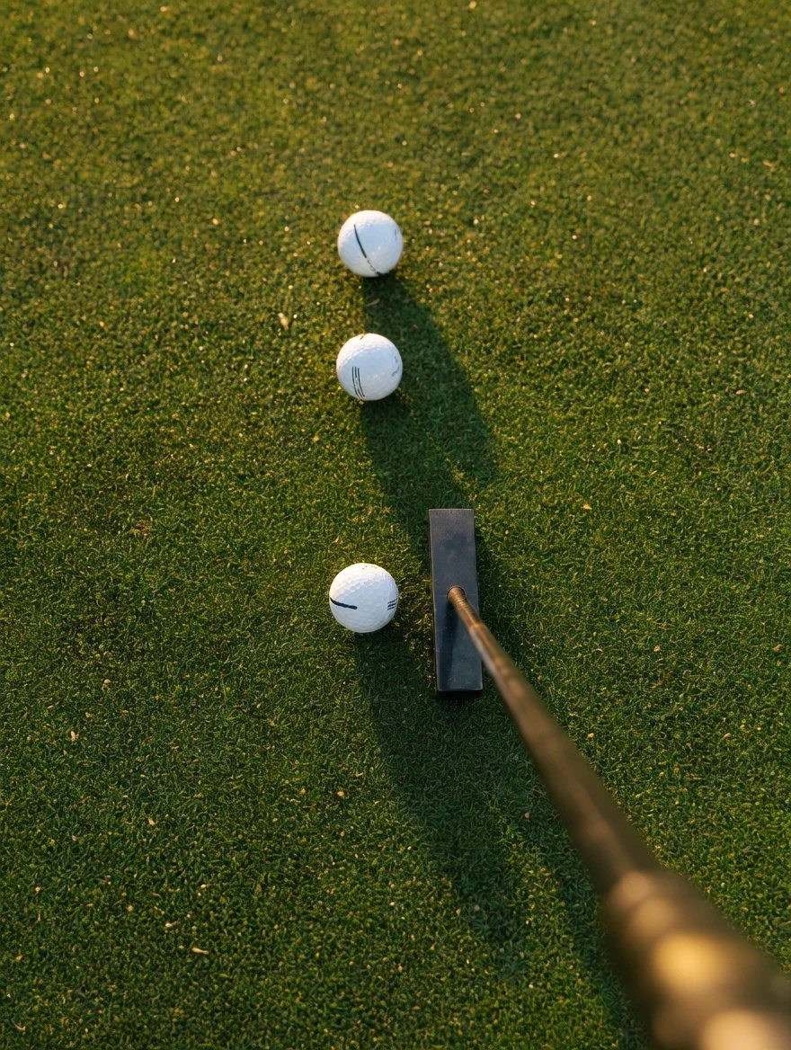 A honed Black Mountain stone putter from the Kő Studio.