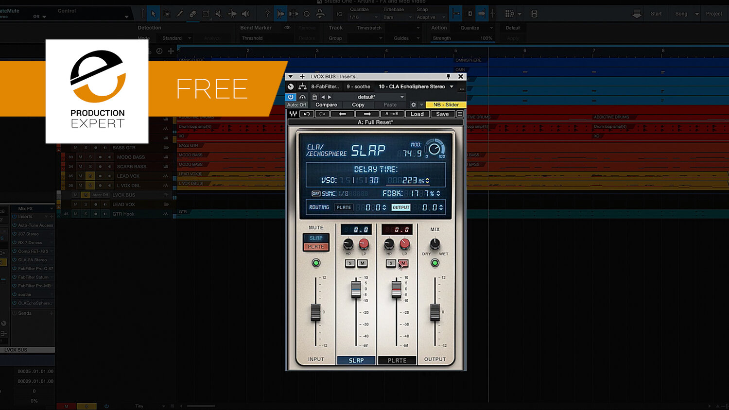 CLA Effects. Audio Waves recording. Release plugin