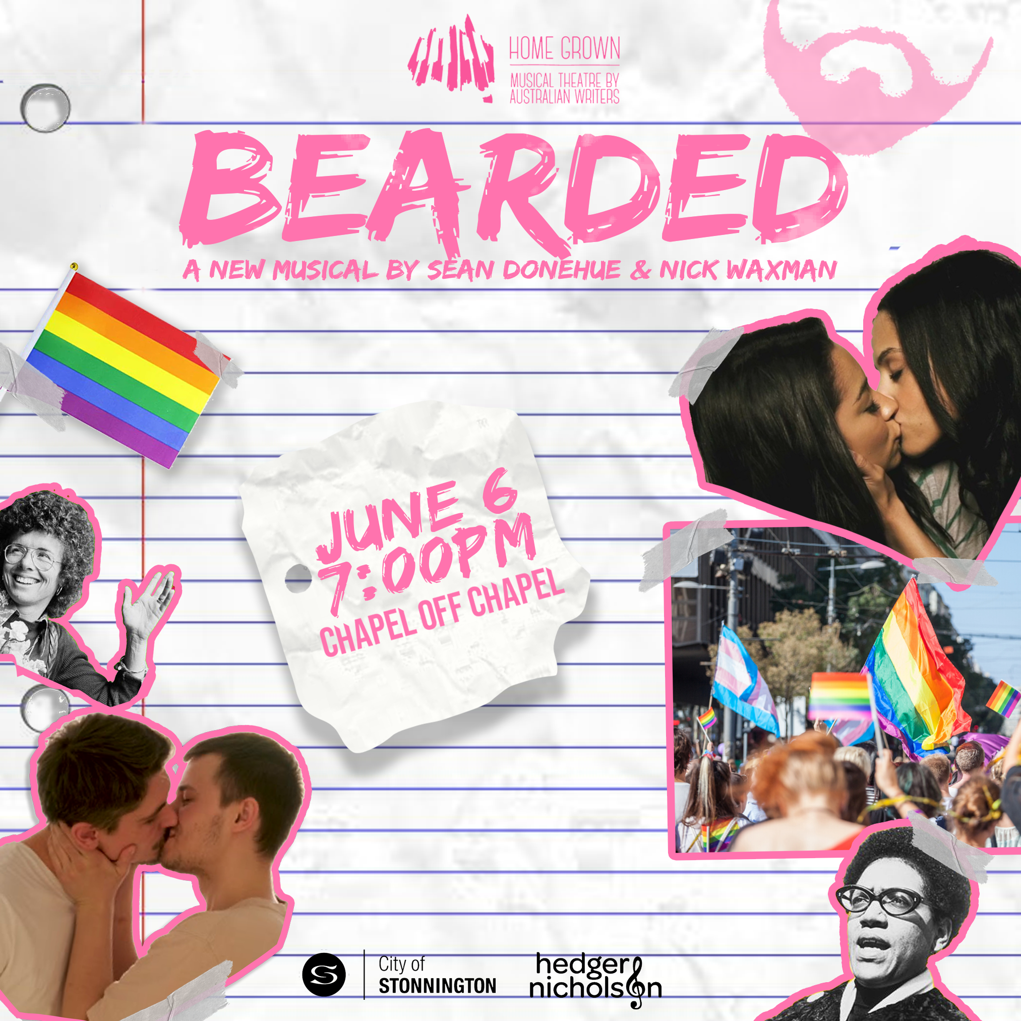 Home Grown’s original Bearded promotional artwork