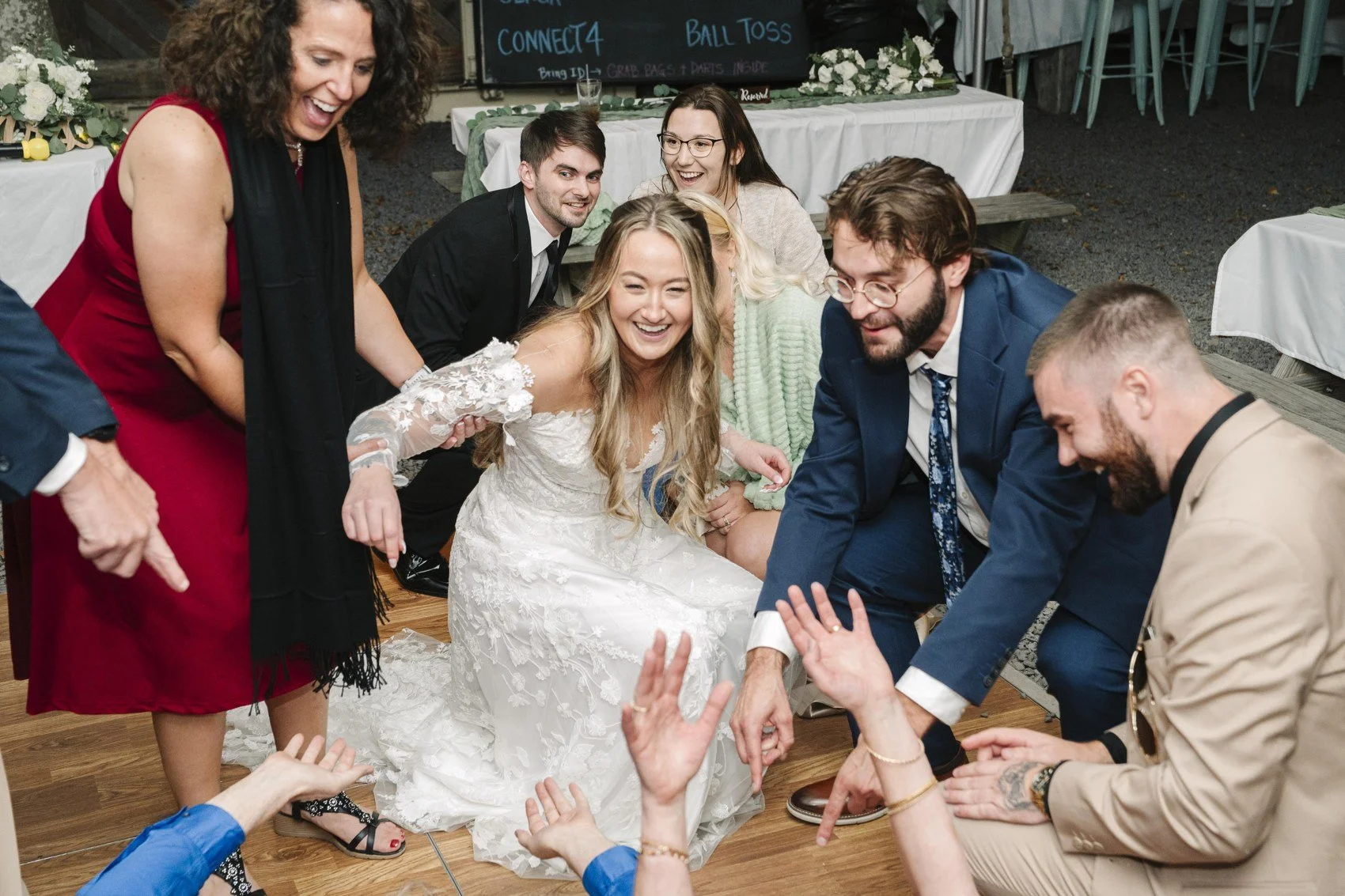 A wedding afterparty in the Naukabout Taproom