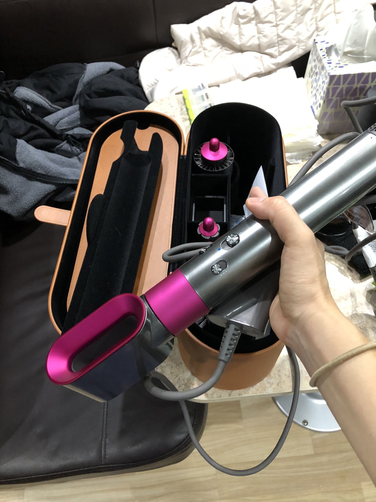 Unsponsored Dyson Airwrap Styler Review - Temporary-House Wifey.