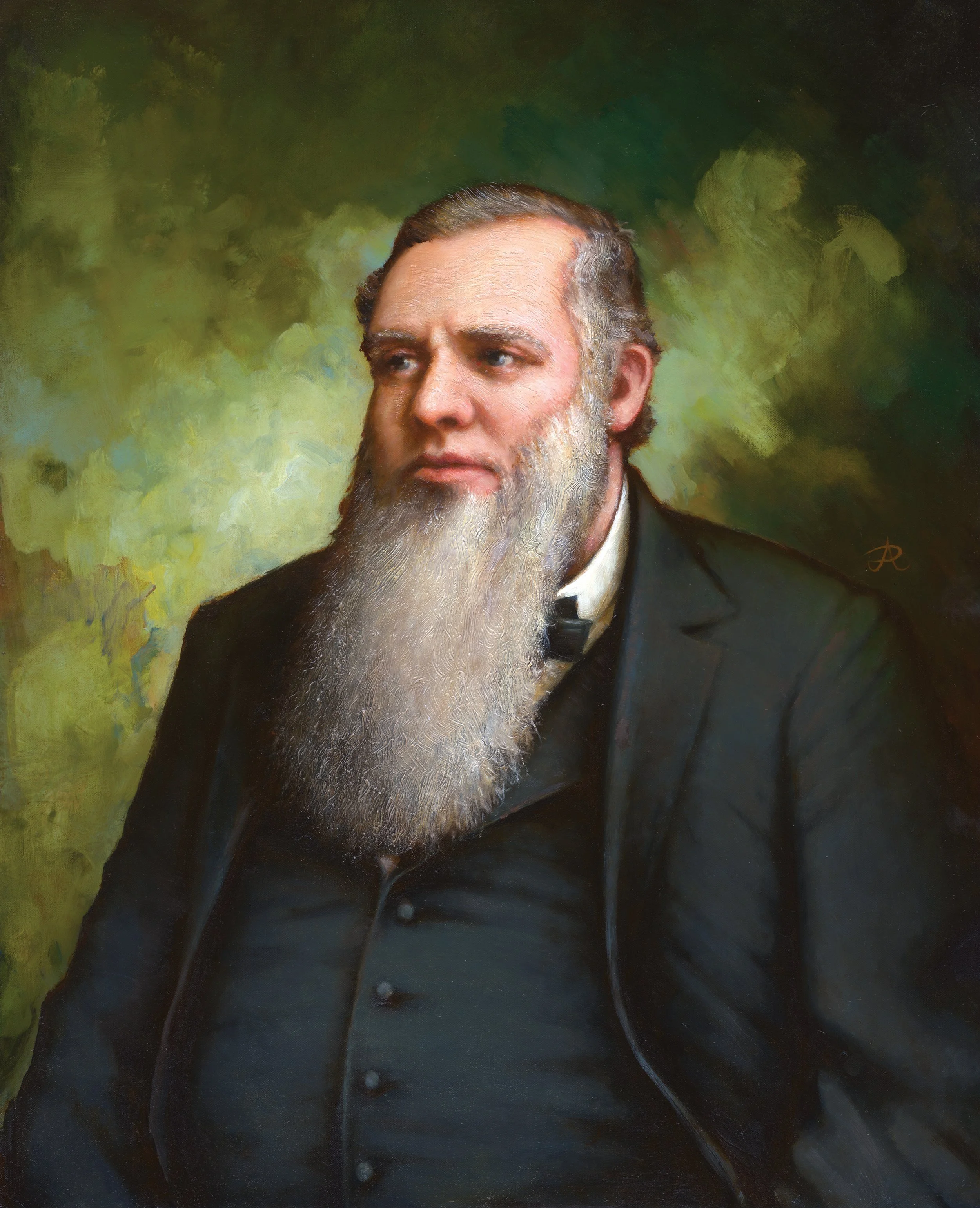 Historic Oil Portrait Painting