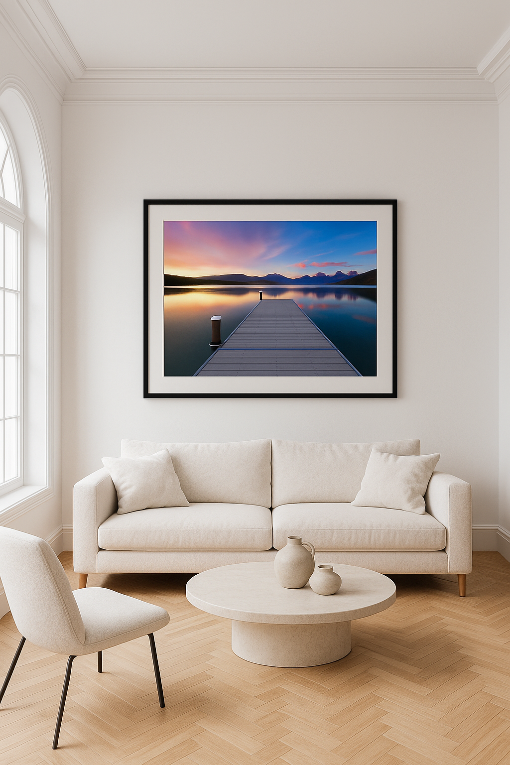 Ryan Wright fine art print on a wall