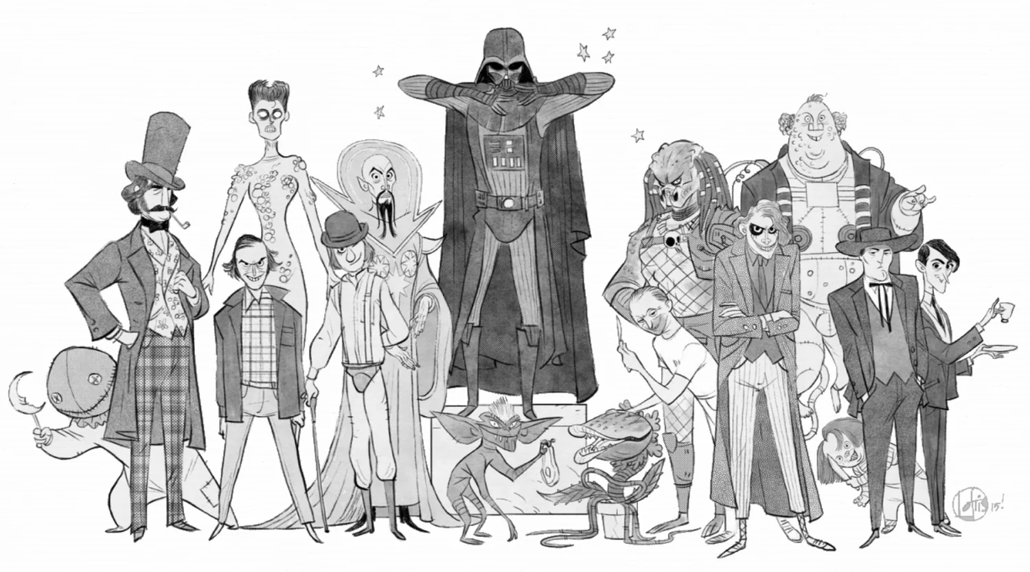 Character library. Character library