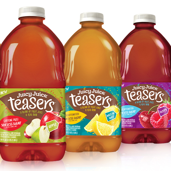announced the launch of its latest innovation, Juicy Juice Teasers, a decaf...
