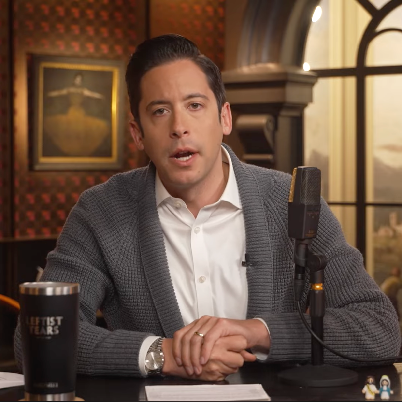 Michael Knowles Show podcast studio