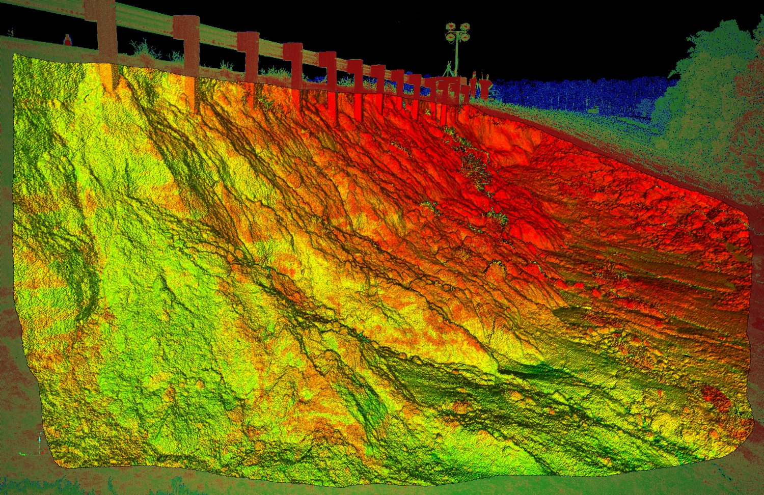 Лазерное lidar сканирование