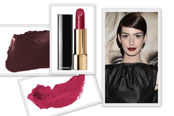 Get the Look: Anne Hathaway's Customized Lip Color at the NYC Les
