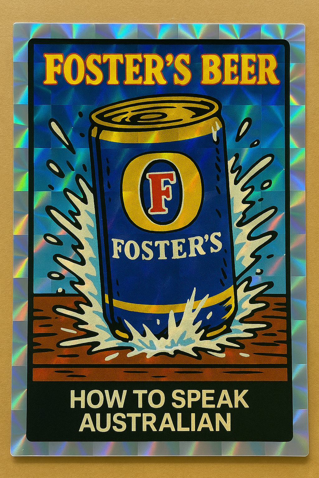 Foster’s Beer Sticker