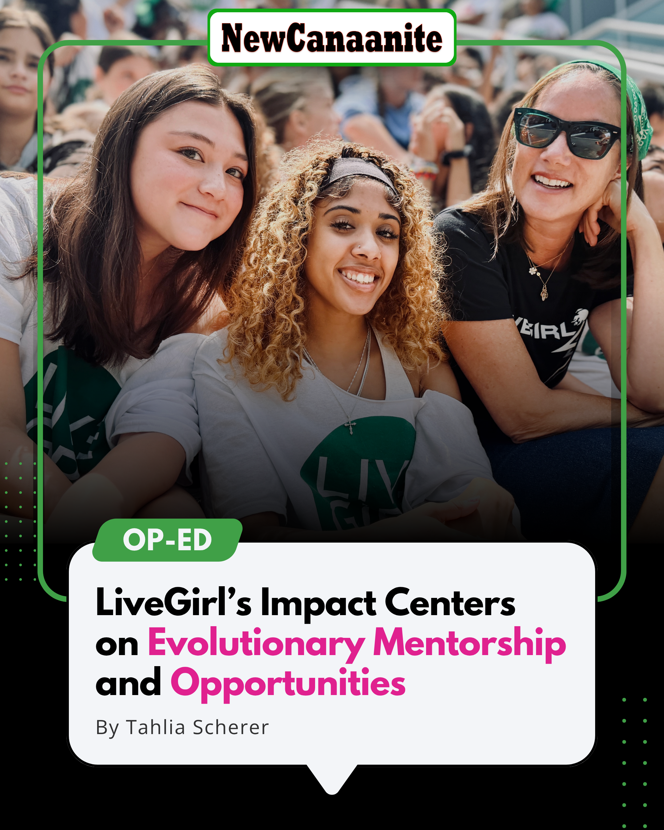 LiveGirl's Impact Centers on Evolutionary Mentorship and Opportunities by Tahlia Scherer