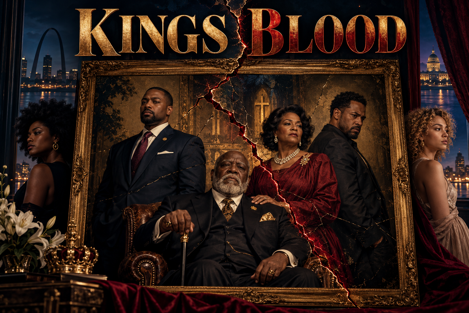 Kings Blood fractured family portrait