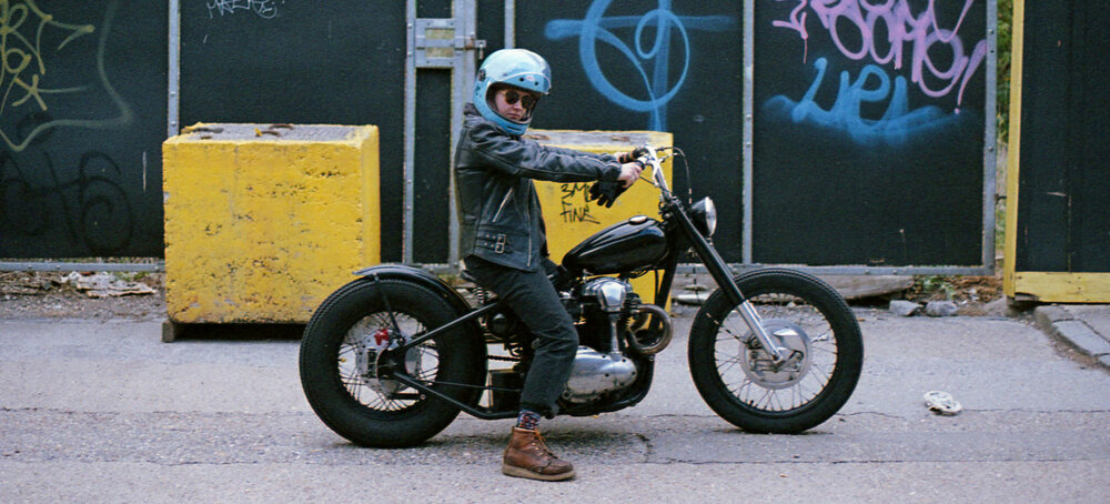 Kawasaki w650 боббер