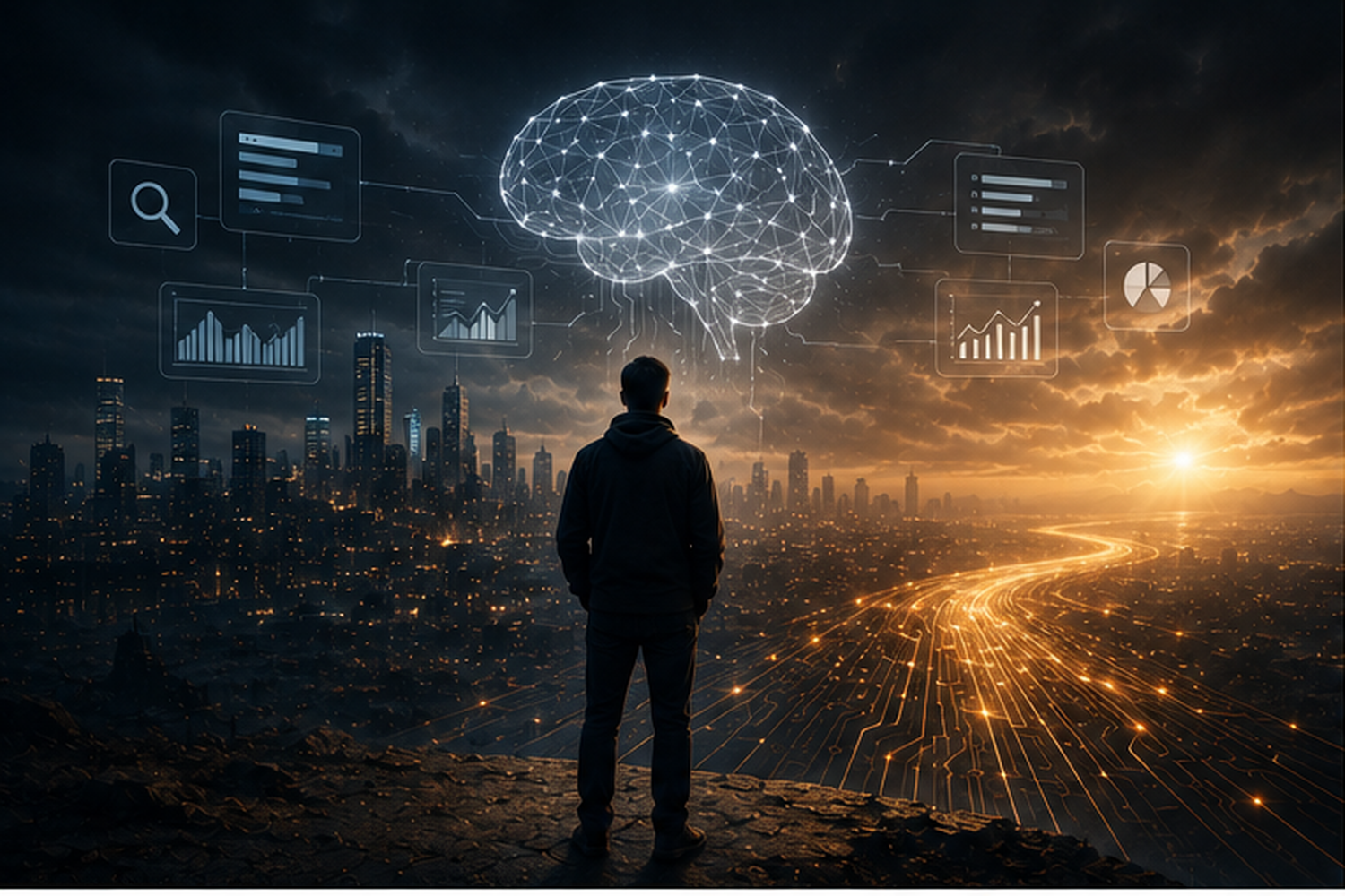 Future of digital marketing with AI search and automation