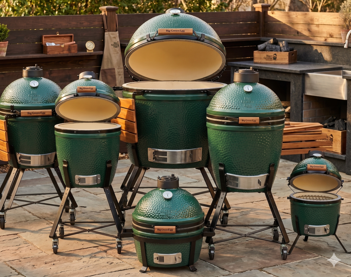 Big Green Egg ceramic grill