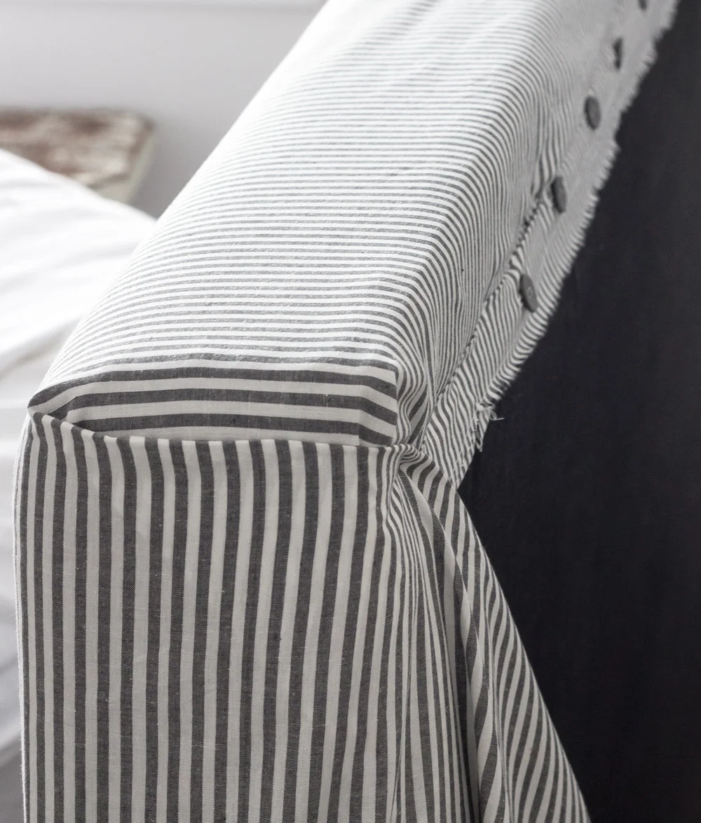 Recover A Headboard Using Only A Staple Gun — SIMPLE HOME SIMPLE LIFE