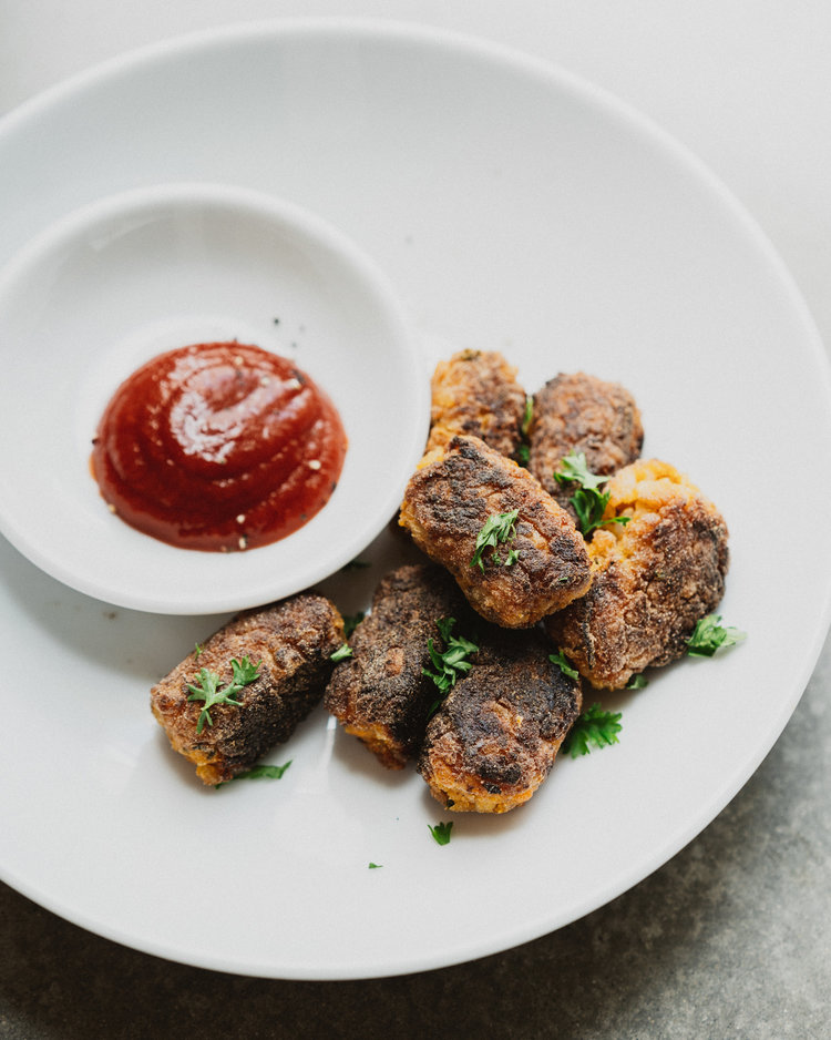 Sweet Potato & Brown Rice Tater Tots . Sprouted Kitchen