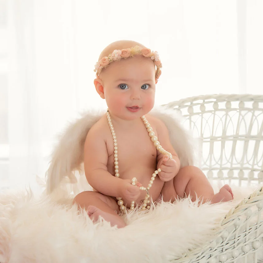 Baby milestone portrait 5 by Matt and Shea Photography in Chattanooga