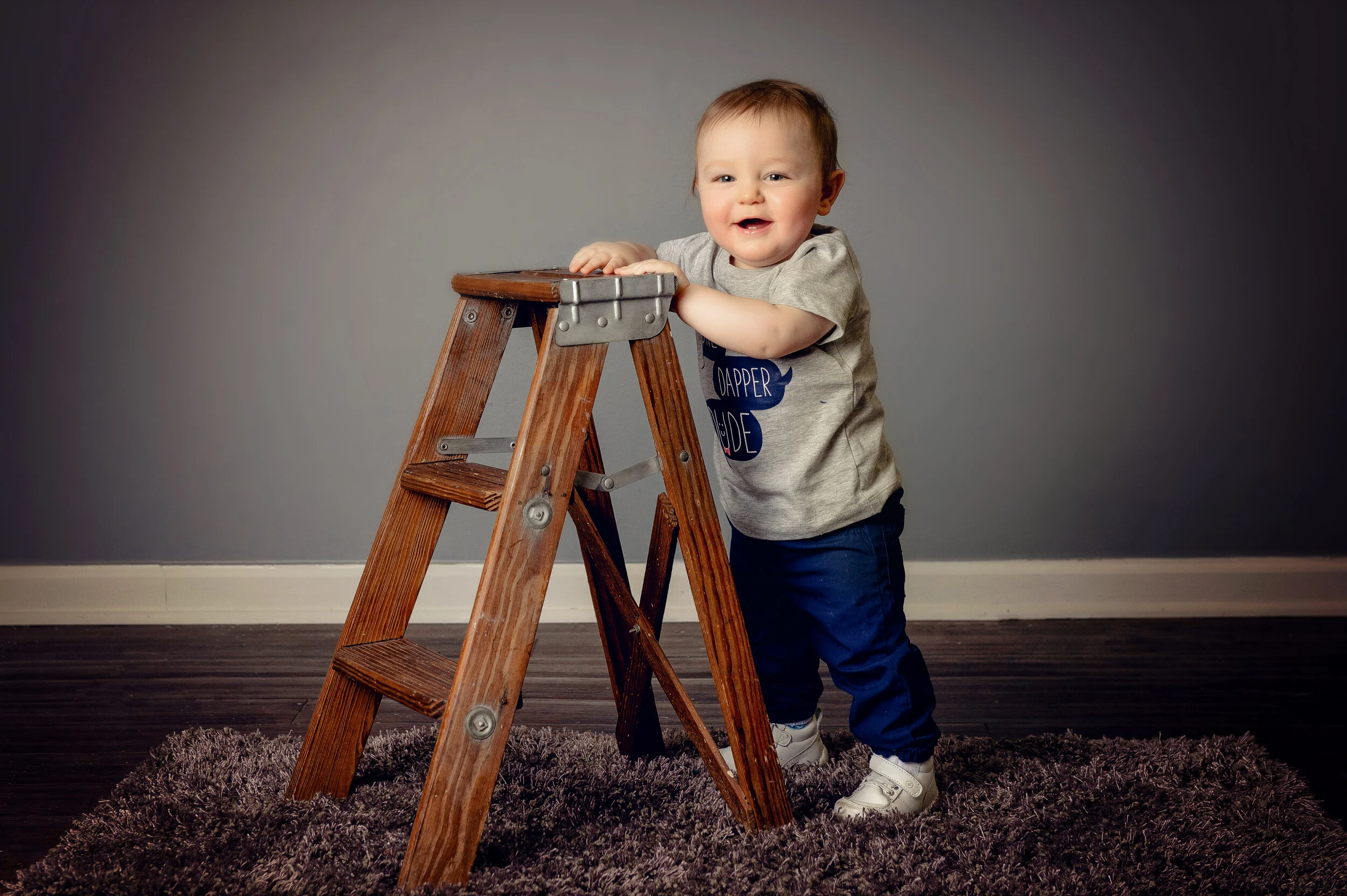 Baby milestone portrait 11 by Matt and Shea Photography in Chattanooga