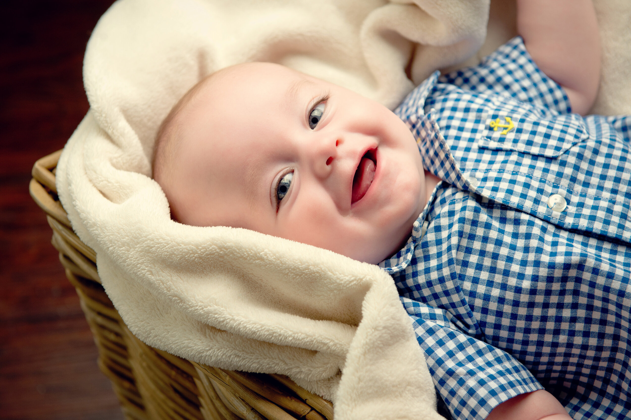 Baby milestone portrait 14 by Matt and Shea Photography in Chattanooga