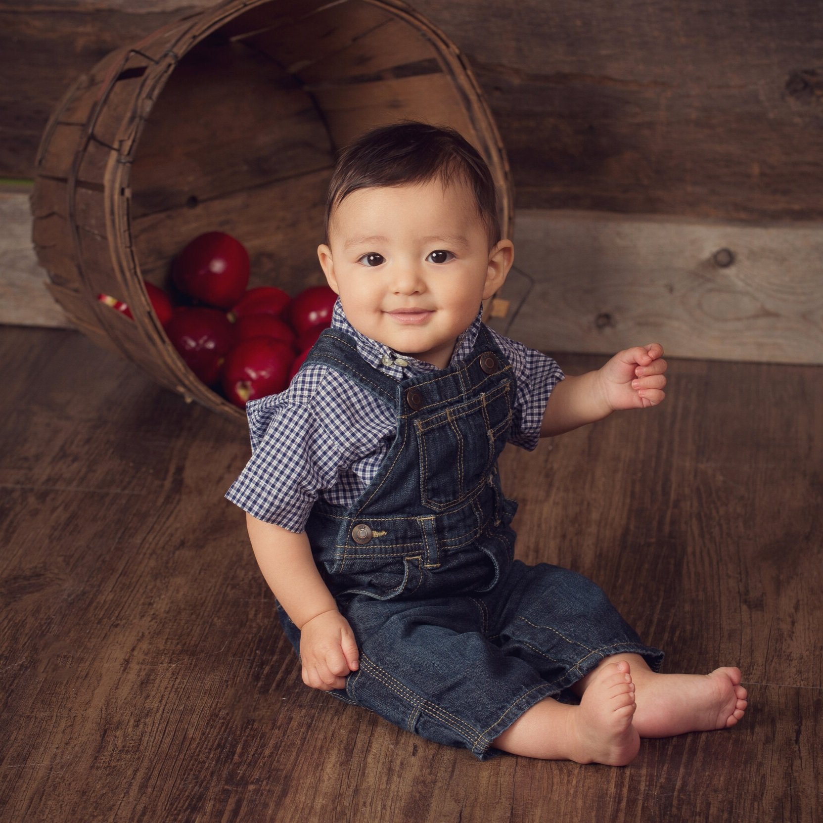 Baby milestone portrait 69 by Matt and Shea Photography in Chattanooga