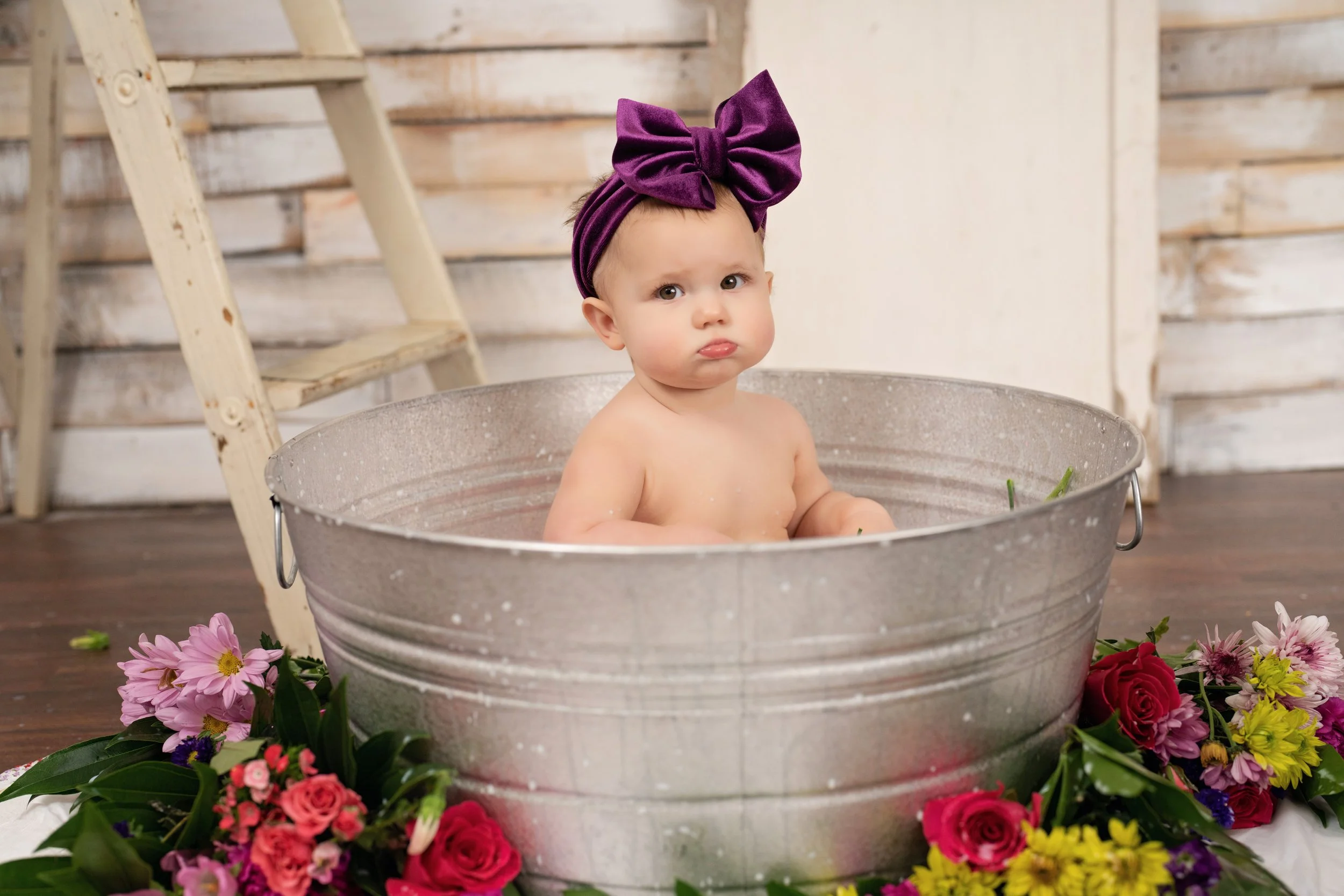 Baby milestone portrait 91 by Matt and Shea Photography in Chattanooga