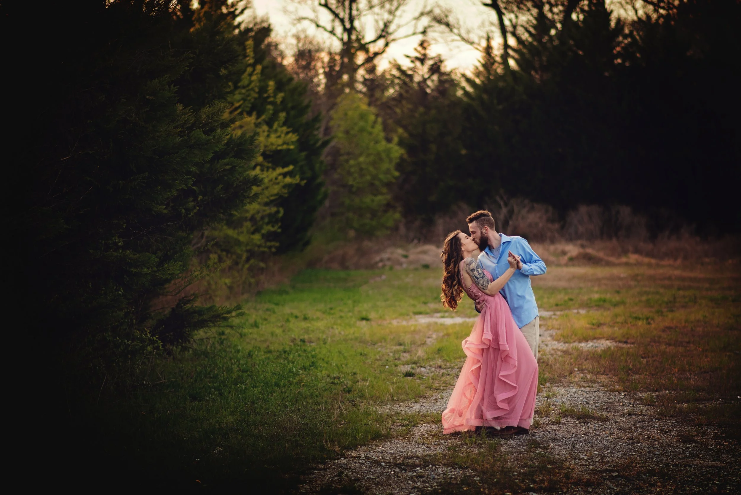Engagement portrait by Matt and Shea Photography