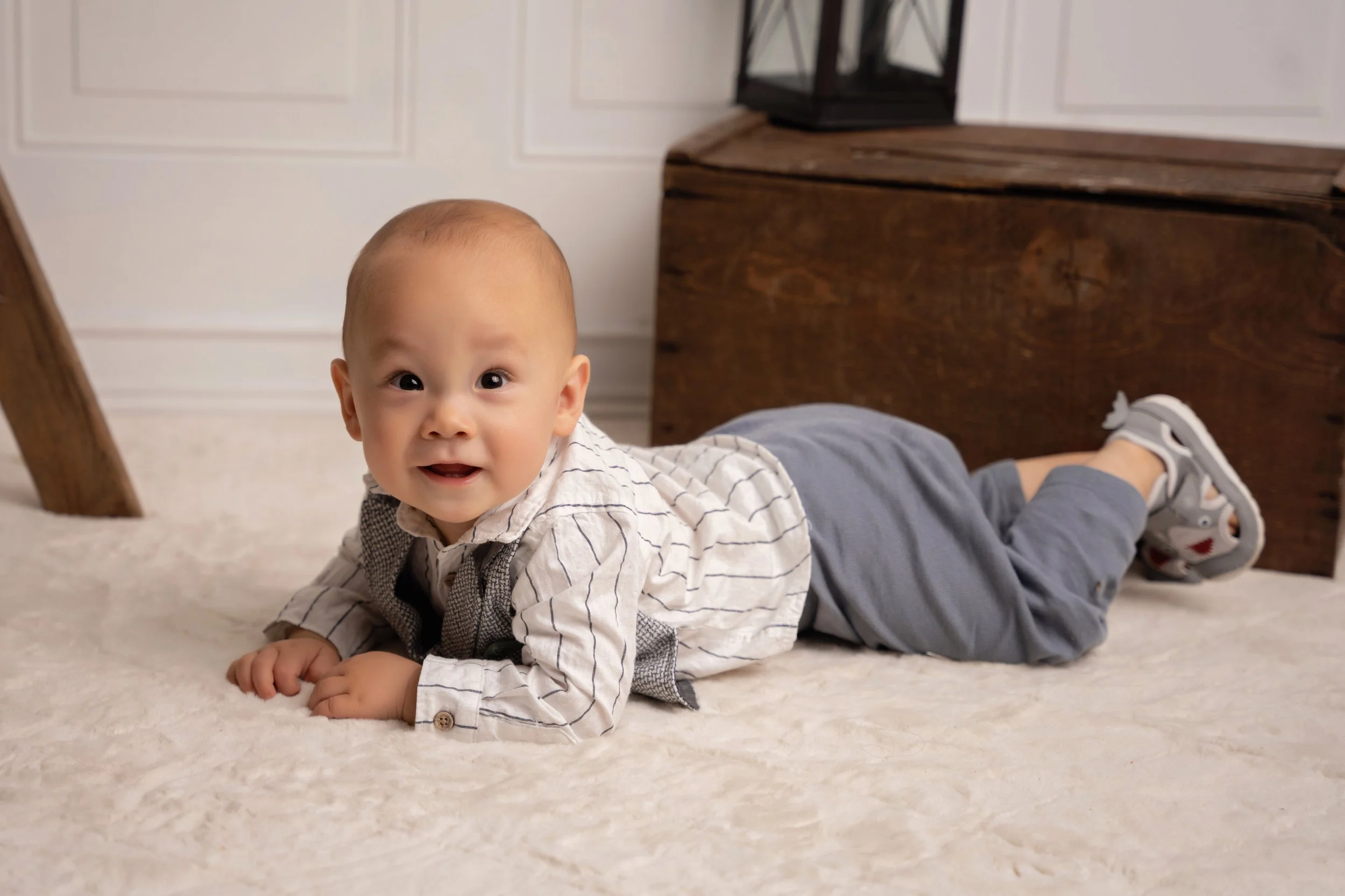 Baby milestone portrait 107 by Matt and Shea Photography in Chattanooga