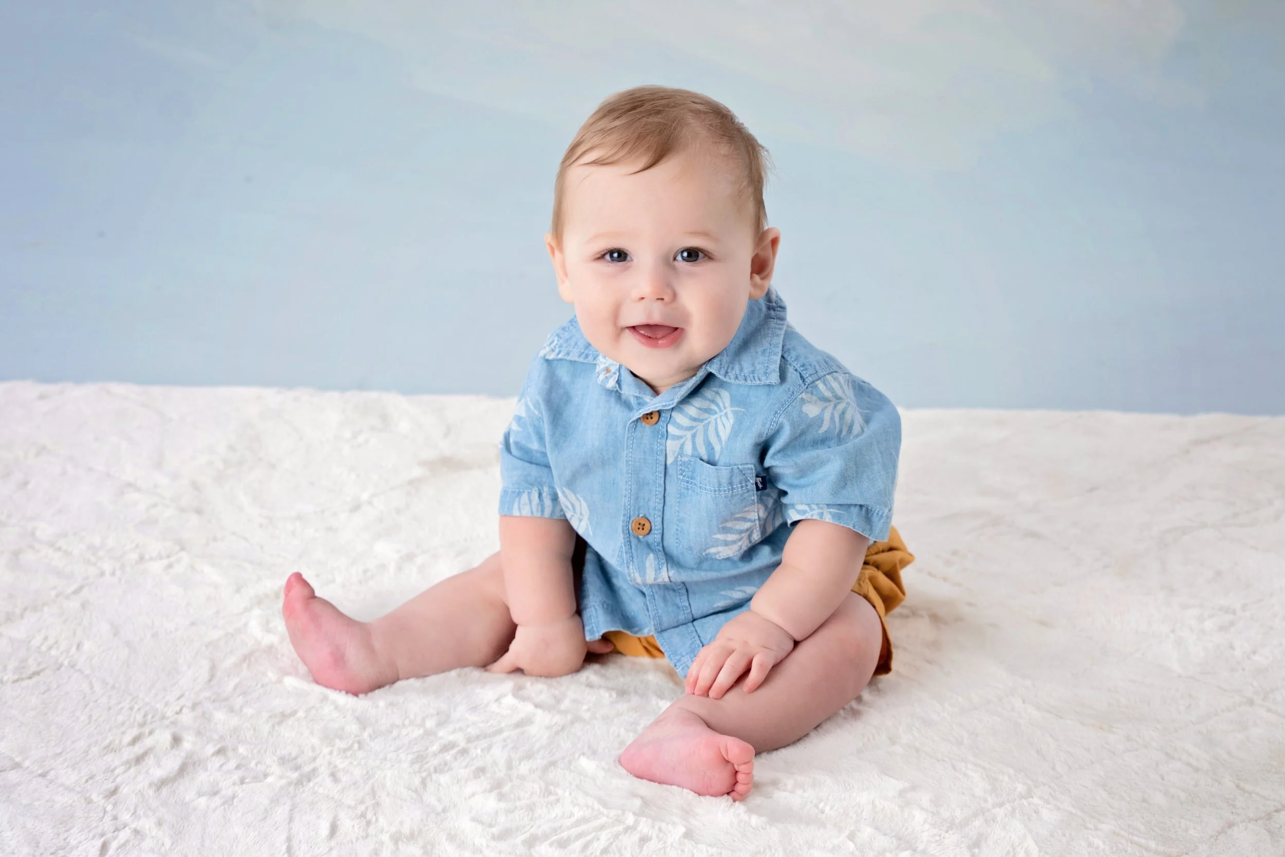 Baby milestone portrait 115 by Matt and Shea Photography in Chattanooga